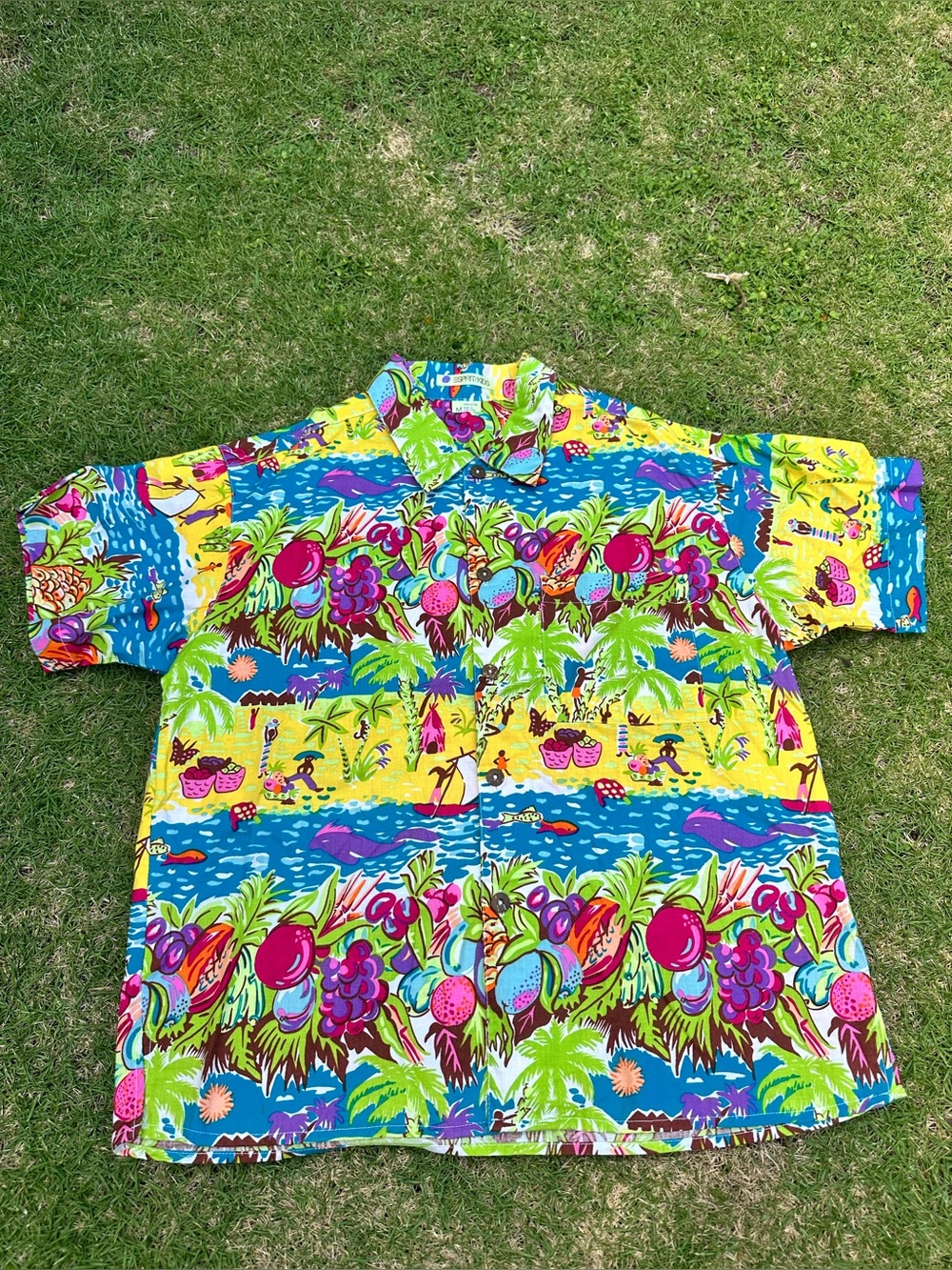 Esprit Kids Aloha Shirt Size M
